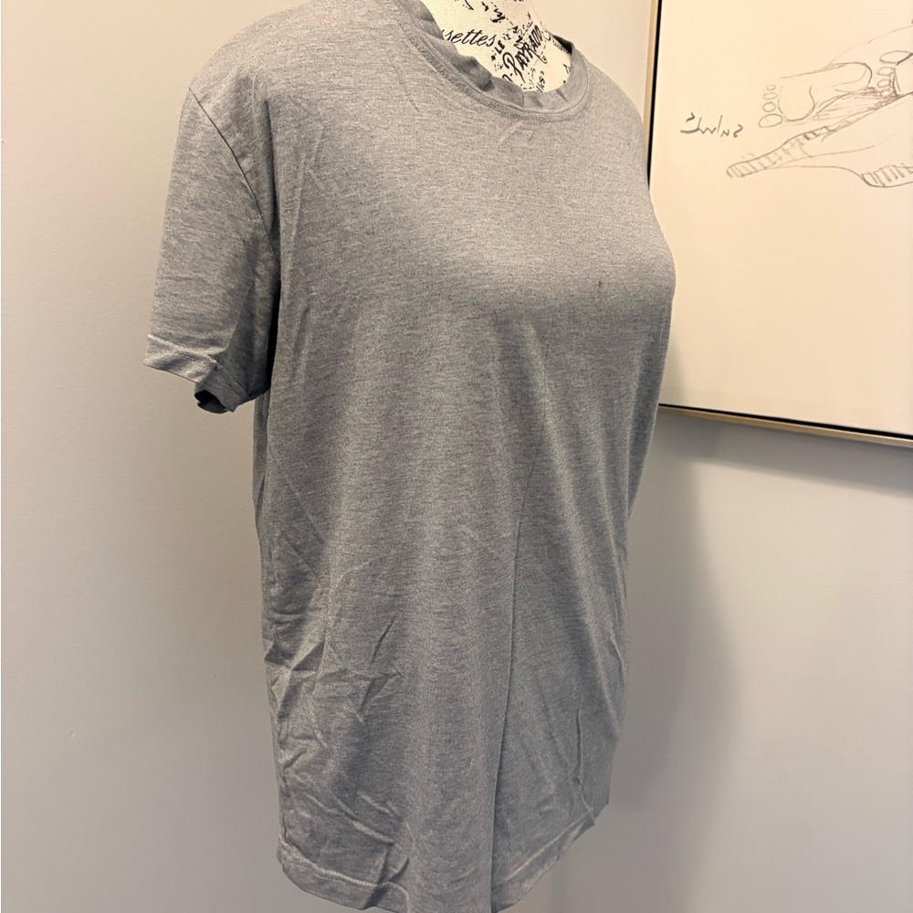 Classic Midtown Crewneck Gray Tee - Size Small - Picture 6 of 9